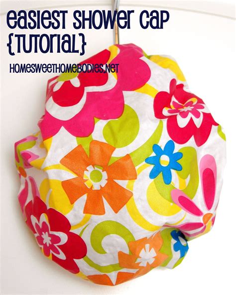 22 DIY Shower Cap Ideas - How to Make a Shower Cap