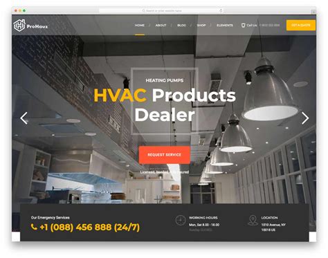 22 Fully Equipped Invigorating HVAC Website Template