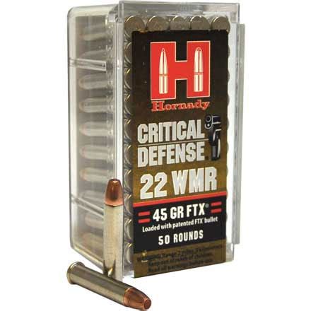 22 Winchester Mag 45 Grain FTX Critical Defense 500 Round Brick …