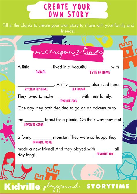 22 Creative Fill In The Blank Stories Kitty Printable Fill In The Blanks Stories - Printable Fill In The Blanks Stories