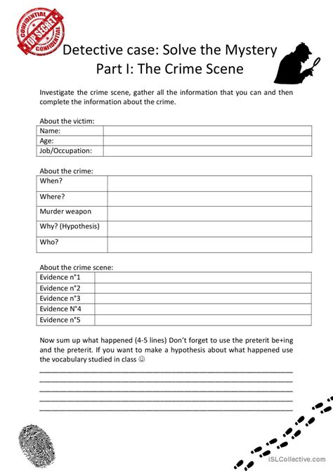 22 Crime Scene Activity Worksheets Incidence Worksheet In Grade 8 - Incidence Worksheet In Grade 8