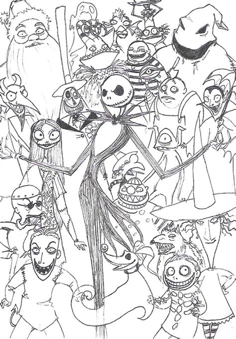 22 Nightmare Before Christmas Coloring Pages Free Pdfs Sally Ride Coloring Page - Sally Ride Coloring Page