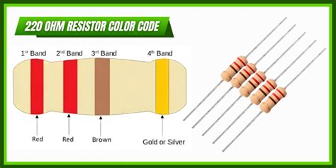 220 ohm resistor color code