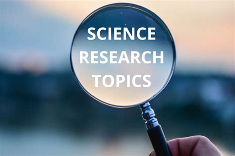 220 Science Research Topics To Write An A Research Ideas Science - Research Ideas Science