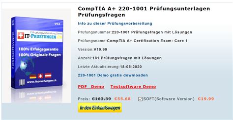 220-1001 Prüfung