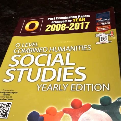 Read Online 2204 Combined Humanities O Level For 2017 Seab 