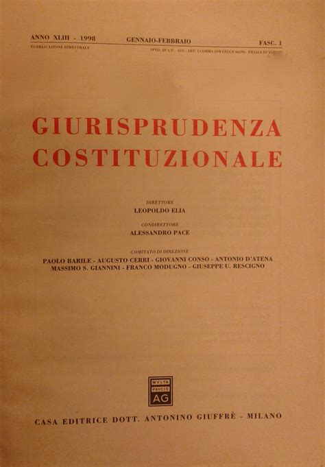 221 GIURISPRUDENZA COSTITUZIONALE E CIVILE 222