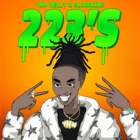 About 223's "223's" is a song by American rapper YNW Melly featuring fellow American rapper 9lokkNine, released as the lead single from YNW Melly's debut studio album Melly vs. Melvin on August 9, 2019. It reached the top 40 of the US Billboard Hot 100 and in New Zealand.