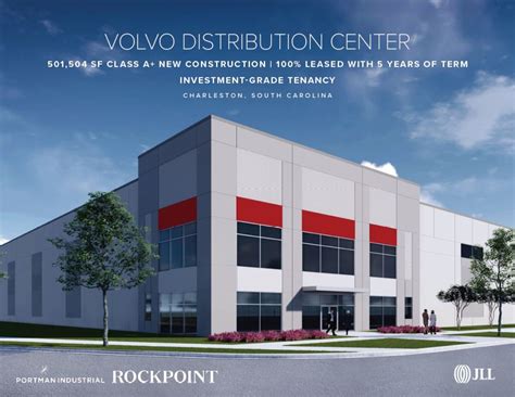 2254 - 2266 Volvo Car Drive, Ridgeville, SC 29472 • Four buildings under construction and three available ranging from 219,055 - 1,200,000 SF. Building A: 219,055 SF, delivering …. 