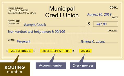 Routing Number: 226078036 NMLS #: 184286. Federally insured by NCUA. Your savings federally insured to at least $250,000 and backed by the full faith and credit of the United States Government. National Credit Union Administration, a U.S. Government Agency.. 