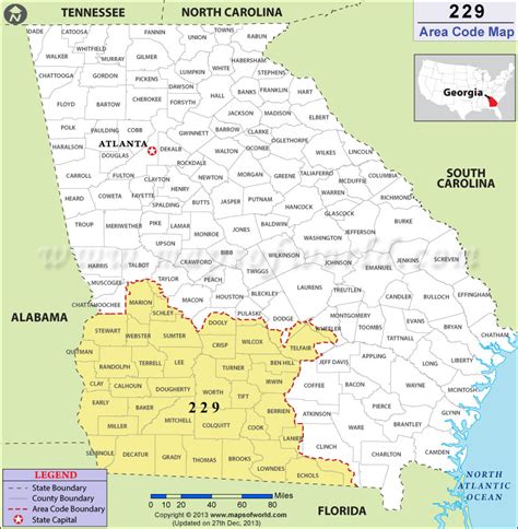 229 area code georgia