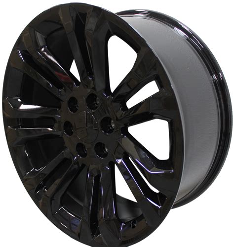 Gloss Black 5668 Snowflake 22" Wheels Set Fit Chevy GMC Cadillac (For: Chevrolet) Brand New. $967.00. newpartsplus (2,184) 100%. Buy It Now. Free 4 day shipping. 23 sold. Sponsored. 22" Silver Machined Snowflake Replica Wheels 22x9 6X5.5 +24 Chevy Silverado 1500.. 