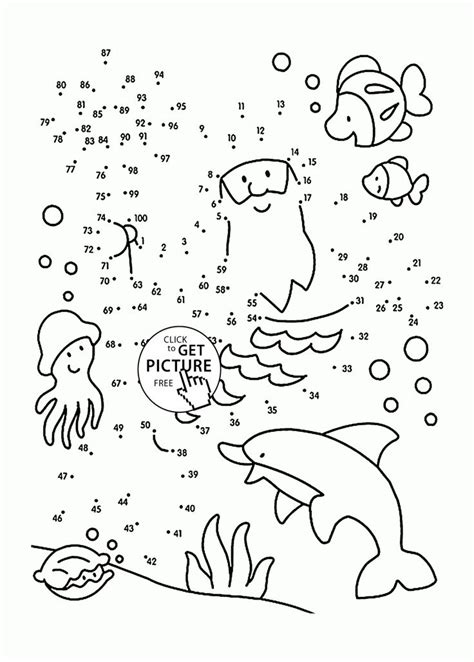 23+ Dot To Dot Drawing For Kids Free Coloring Pages
