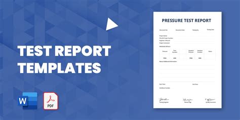 23+ Test Report Templates Free Word, PDF Format Download