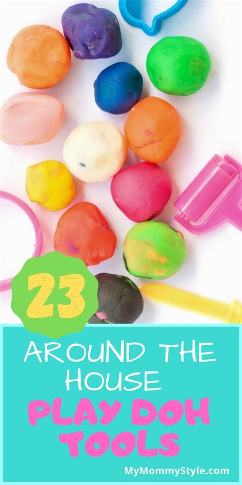 23 Around the House Play Doh Tools - My Mommy Style