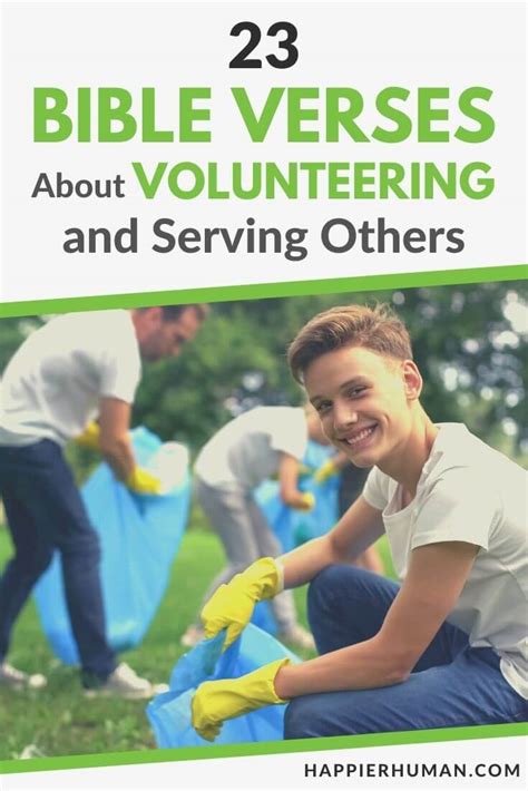 23 Bible Verses About Volunteering and Serving Others