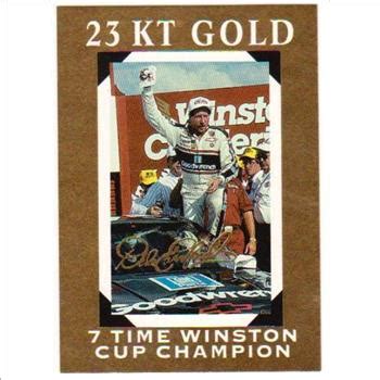 23 Karat Gold Border 3 Card Dale Earnhardt Set by Bleachers Stuff Older Than Me
