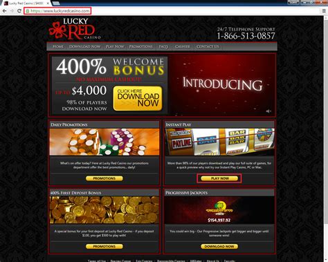 lucky red casino payout