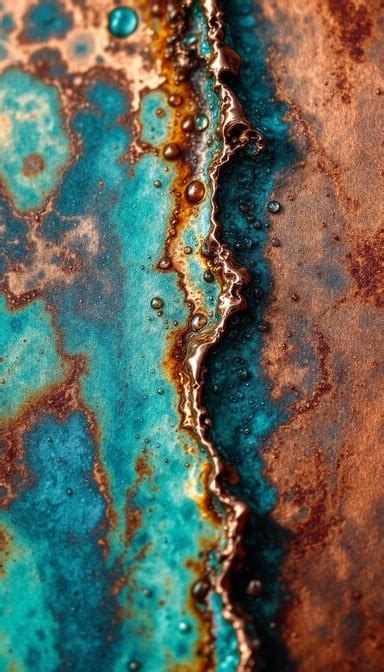 23 Oxidation Art on Copper ideas - muktibox.com
