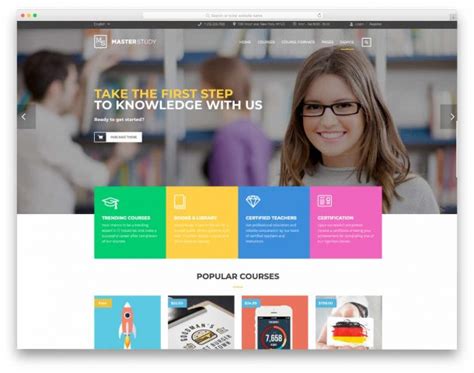 23 Smart Academic Websites Templates Designed For Modern Educational