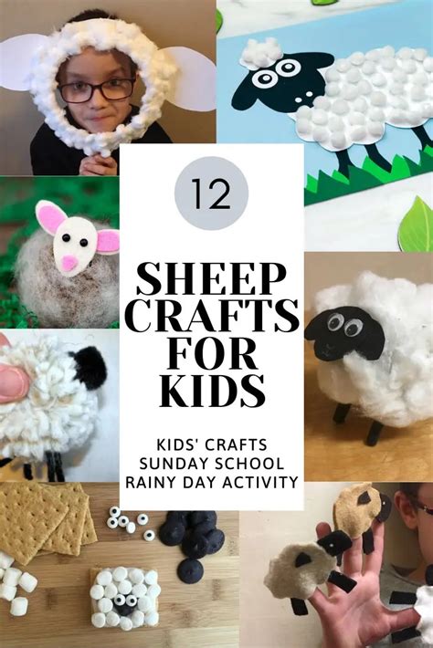 23 Easy Sheep Crafts For Kids Cool Kids Sheep Template For Preschool - Sheep Template For Preschool