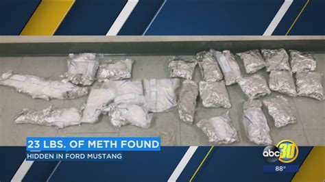 23 pounds of meth found during traffic stop in Sonoma