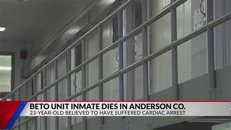 23-year-old dies of cardiac arrest in TDCJ prison