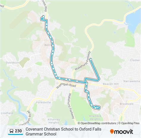 230 Bus Schedule