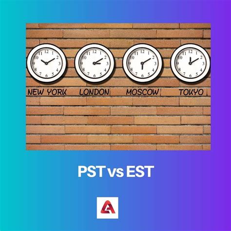 Time conversion from Eastern Standard Time (-5) to Pacific Standard Time(-8). EST to PST time zones converter, calculator, table and map.. 