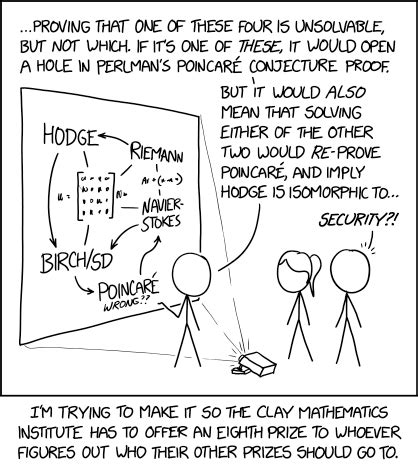 2320: Millennium Problems - explain xkcd - wintechmobiles.com