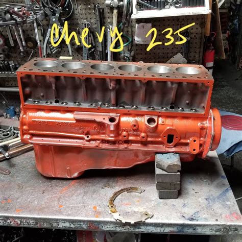 Standard Engine Rebuild Kit Includes:Re-ring Kit: (Rings, Rod Bearings, Gasket Set ), Pistons, Main Bearings, Cam Bearings, Oil Pump, Freeze Plugs Chevrolet L-6 235-3.9L Standard Engine Rebuild Kit, 1956-1962. 