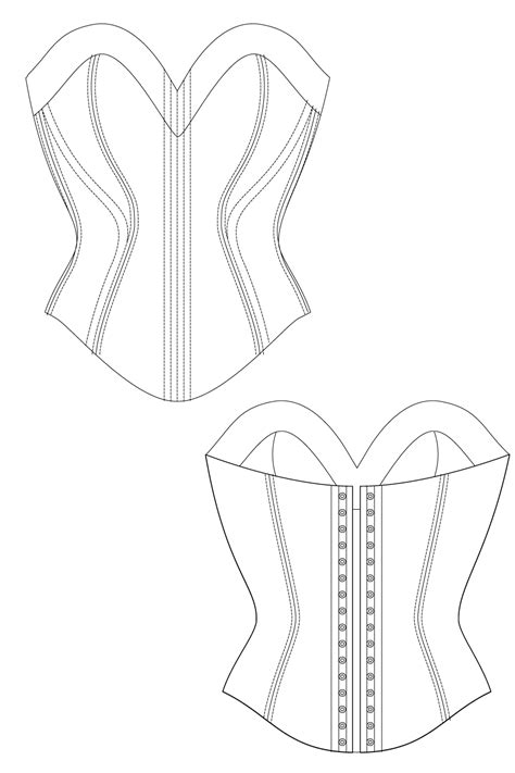 24+ Designs corset pattern printable