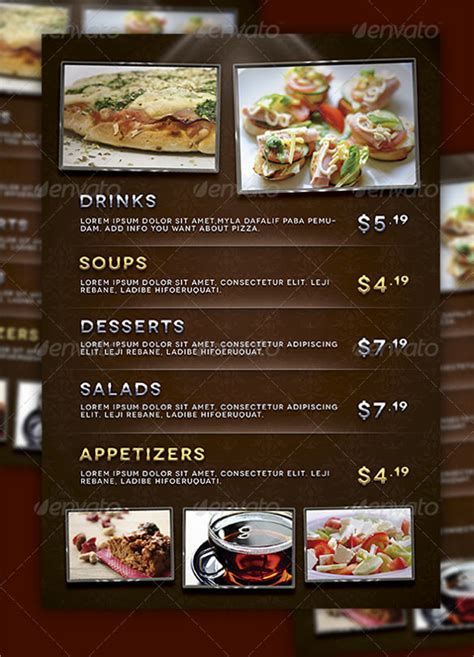 24+ Price Menu Templates Free Sample, Example Format Download! Free