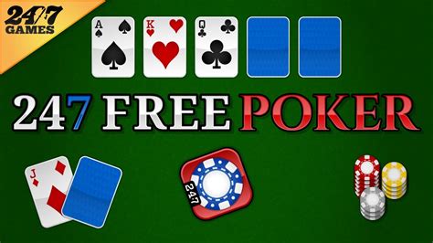 24 7 Internet Poker Free