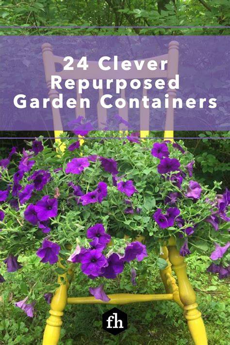 24 Clever Repurposed Garden Container Ideas - raincitystudios.com