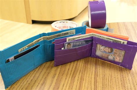 24 Cool Duct Tape Wallet DIY Instructions Guide Patterns