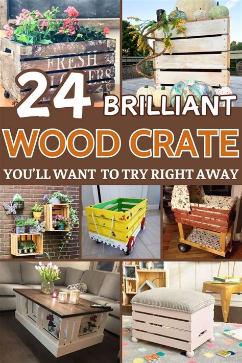 24 DIY Crate Projects For Home Decor - raincitystudios.com