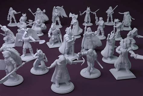 24 Fantastic D D Miniature 3d Models 3d Print Files All3dp