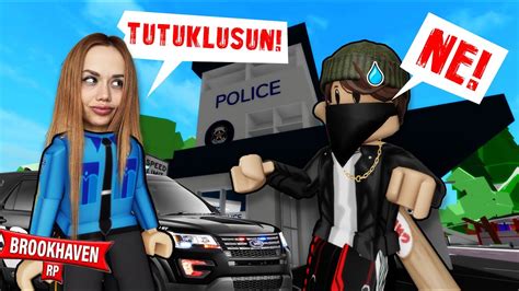 24 SAAT BOYUNCA POLİS OLDUM! Brokhaven Roblox. 