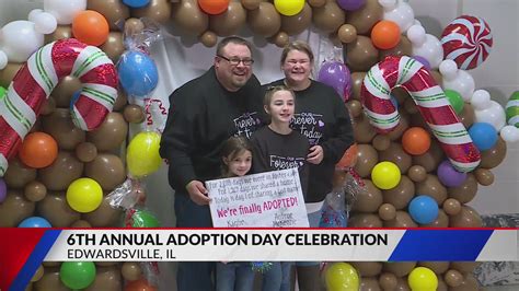 24 adoptions finalized in Edwardsville just days before Christmas