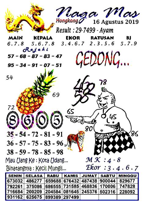 24 agustus 2019 togel hongkong. Mentari tanggal 8 juli 2019. Bonus new member togel.