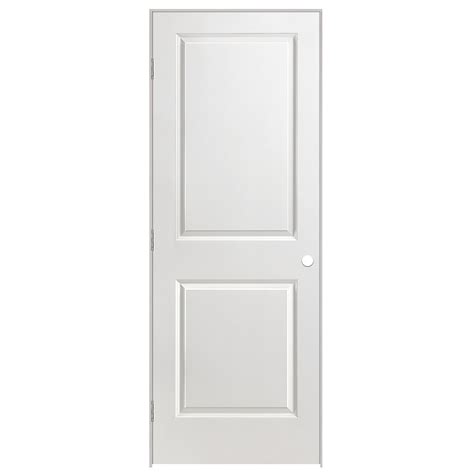 Standard interior door jamb thickness on prehung doors is 4 9/16 inches. ... Some municipalities require that all interior doors be at least 24 inches wide, and spaces larger than 10 square feet .... 