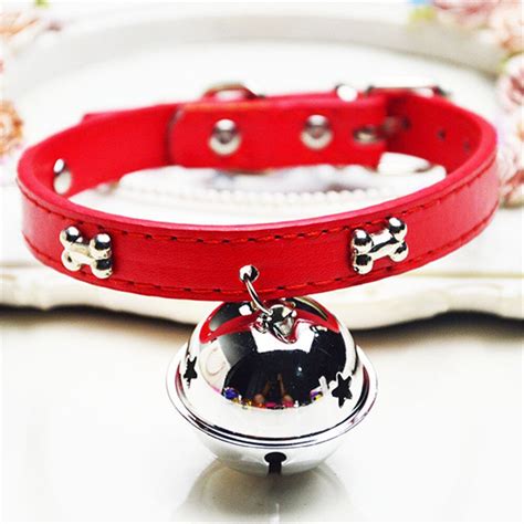 24 pcs Dog Bell Choker Kitten Collar Cat Safety Collars Dog Bell