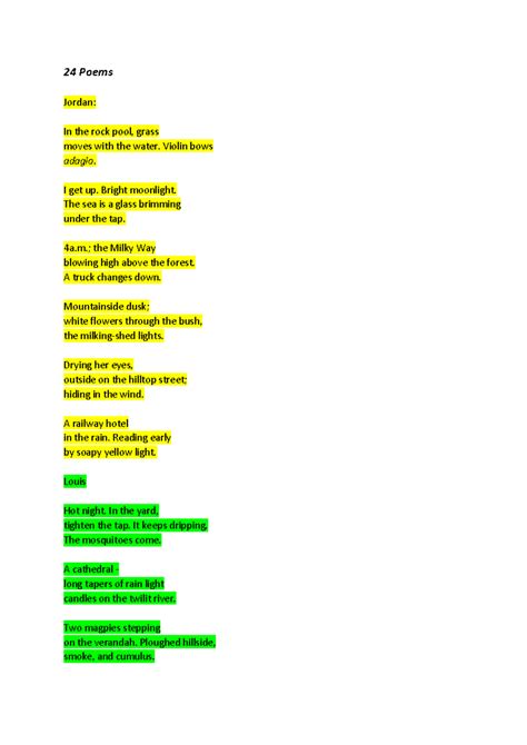 24 Poems Robert Gray