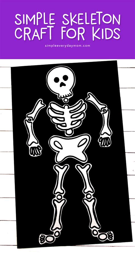 24 Spooky Skeleton Crafts Amp Activities For Kids Skeleton Activity For Kindergarten - Skeleton Activity For Kindergarten