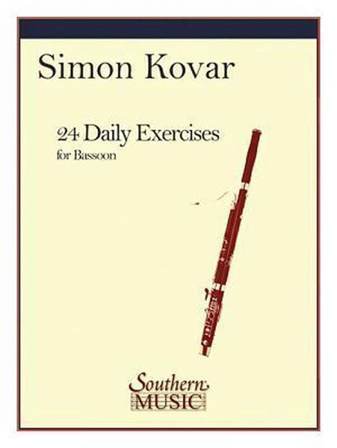 24 twenty four daily exercises for bassoon. - John deere repair manuals gas trimmers.