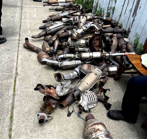 240 stolen catalytic converters found in Bay Area theft ring bust