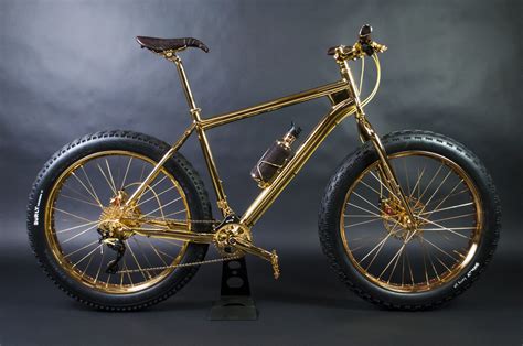 24k Gold Extreme Mountain Bike
