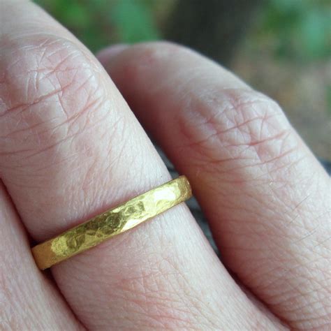 24k gold wedding band. 24k wedding band//24k yellow gold//artisan hammered handmade//fine gold ring/ mans gold ring//unisex solid gold//24k gold wedding band ring (49) $ 1,700.00. FREE shipping Add to Favorites 24k Pure Yellow Gold 7.4g Diamond Cut 4mm Floral Band Ring Size 7.25 (545) Sale Price ... 