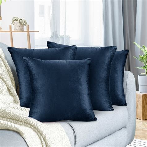 Kevin Textile Throw Pillow Cover Striped Corduroy Plush Texture Velvet Euro Cushion Cover for Bed, 24 x 24 inch (60cm), Set of 2, Cream. 1,234. 300+ bought in past month. Limited time deal. $2159 ($10.80/Count) Typical: $23.99. FREE delivery Sun, Sep 10 on $25 of items shipped by Amazon. Or fastest delivery Wed, Sep 6.. 